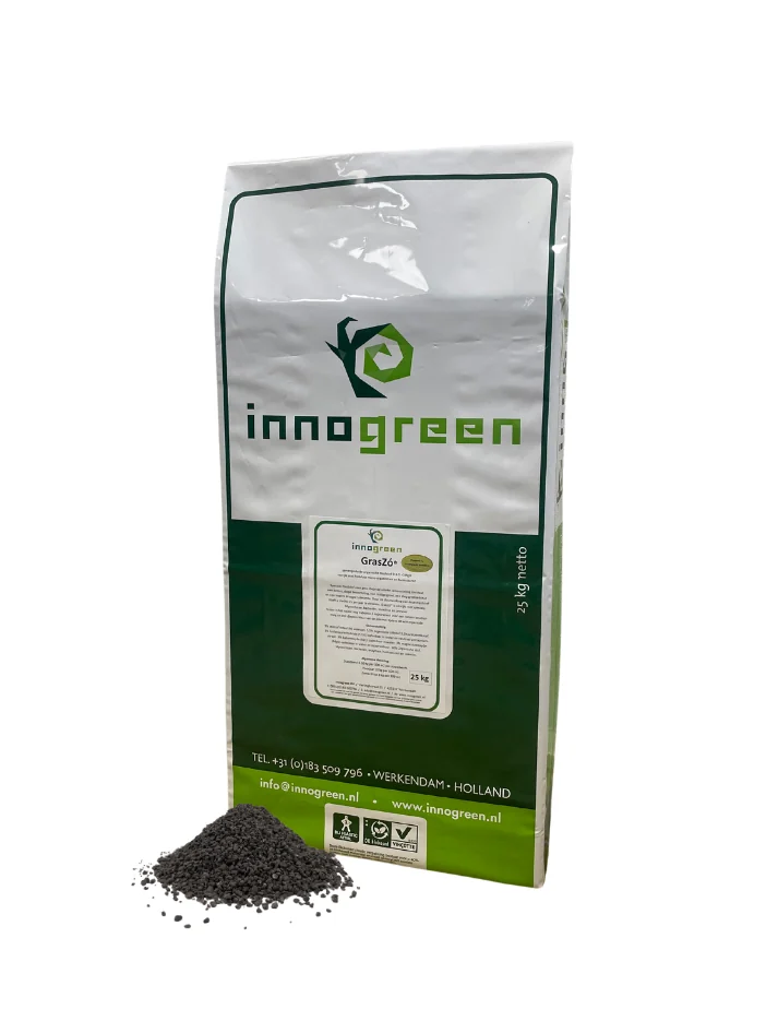 Zak Innogreen GrasZó organische gazonmest van 25 kg